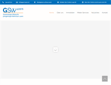 Tablet Screenshot of gsw-luzern.ch